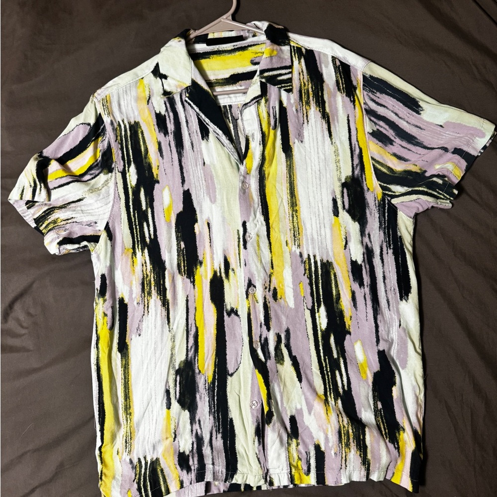 Vintage style button down shirt